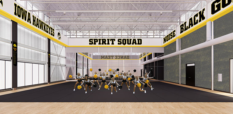Second gym rendering