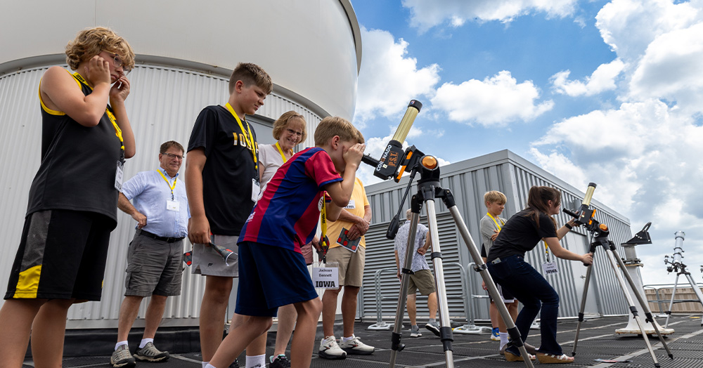 Secrets of the Sun: Solar Viewing, Space Weather, and Iowa�s Legacy