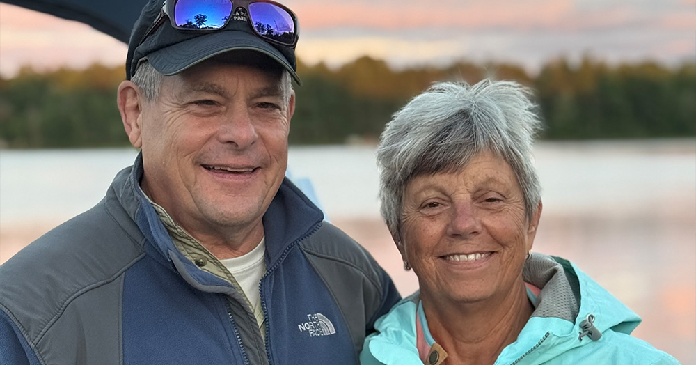 Suzanne (80BS, 83MD) and John Swanson (78BS, 82MD)