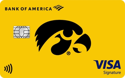 Image of the University of Iowa Customized Cash Rewards Credit Card