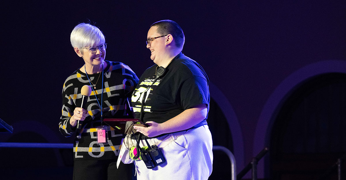 Lynette Marshall at UI Dance Marathon